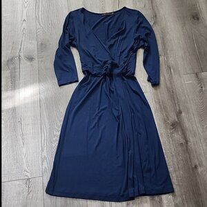 The Limited blue dress